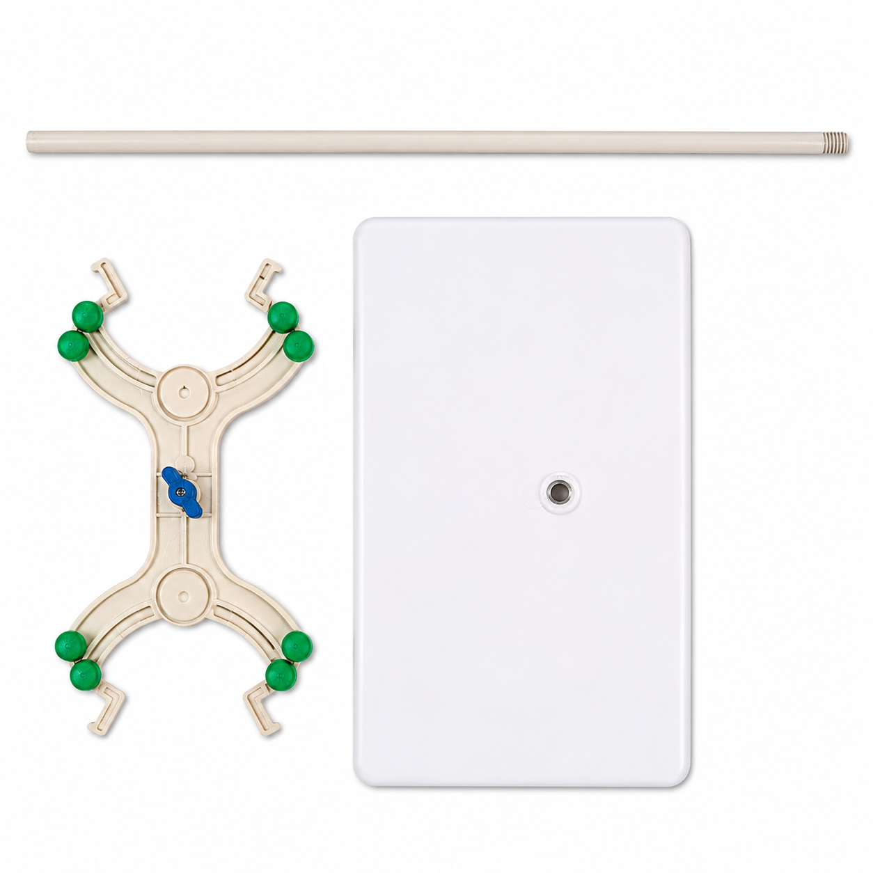 Double burette clamp