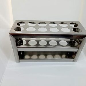 Test Tube Stand Stainless Steel 12 Holes